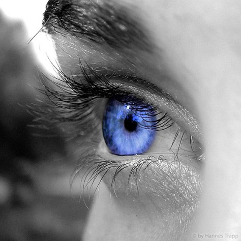 Occhio azzurro