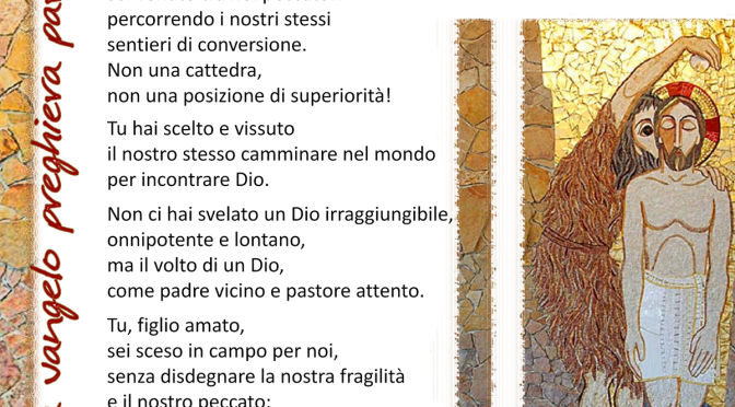 Tra noi peccatori – Buona domenica! – Battesimo del Signore – anno C