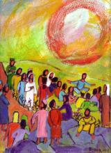 parlò alla folla, umanità, parabole