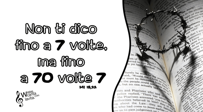 Seriamente Fratelli! – BUONA DOMENICA! XXIV Tempo Ordinario – ANNO A