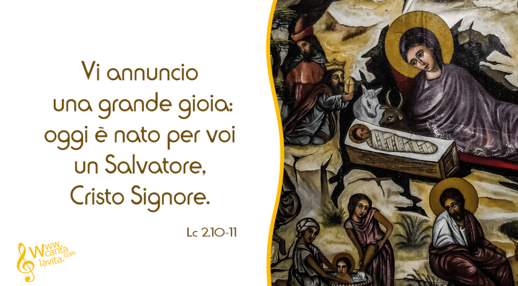 è Nato Per Noi Tra Noi Buona Domenica Natale Del Signore Cantalavita