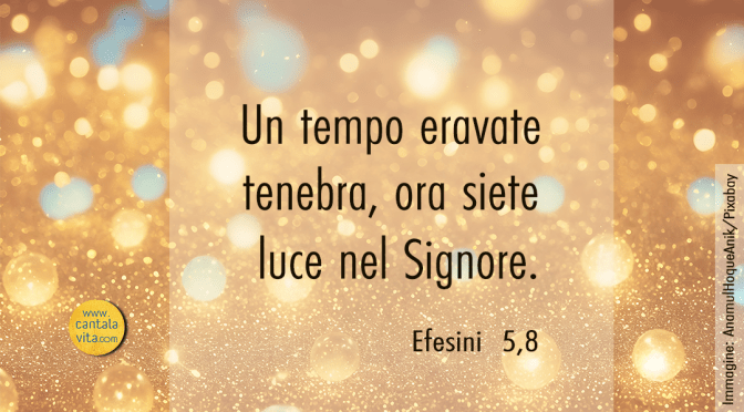 Canali di luce – BUONA DOMENICA! IV di Quaresima – Anno A